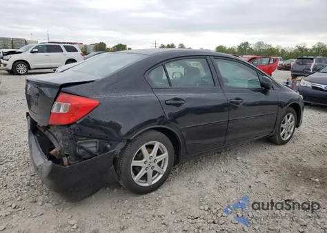 2012 Honda Civic Exl from USA, damaged, VIN 19XFB2F96CE000313